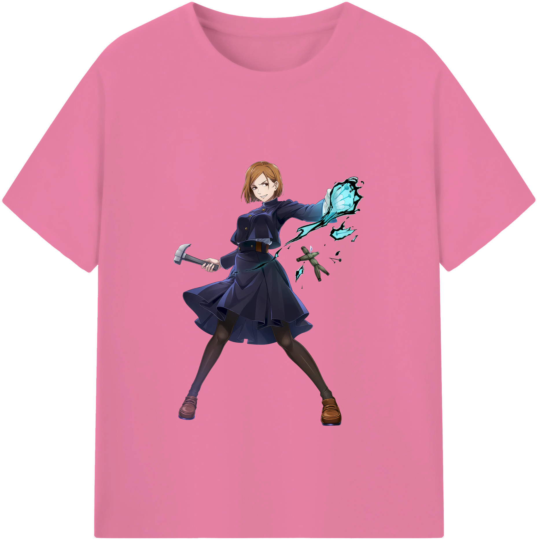 （画像用） 呪術廻戦 Jujutsu Kaisen 綿100％半袖Tシャツ（フロントプリント）